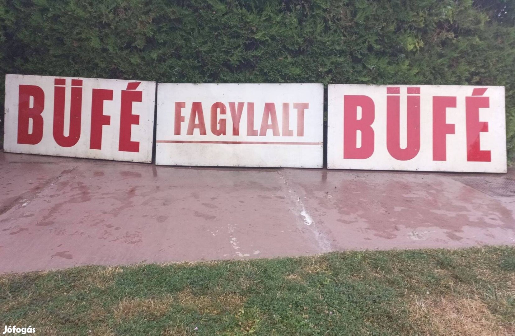 Festett alu reklámtáblák