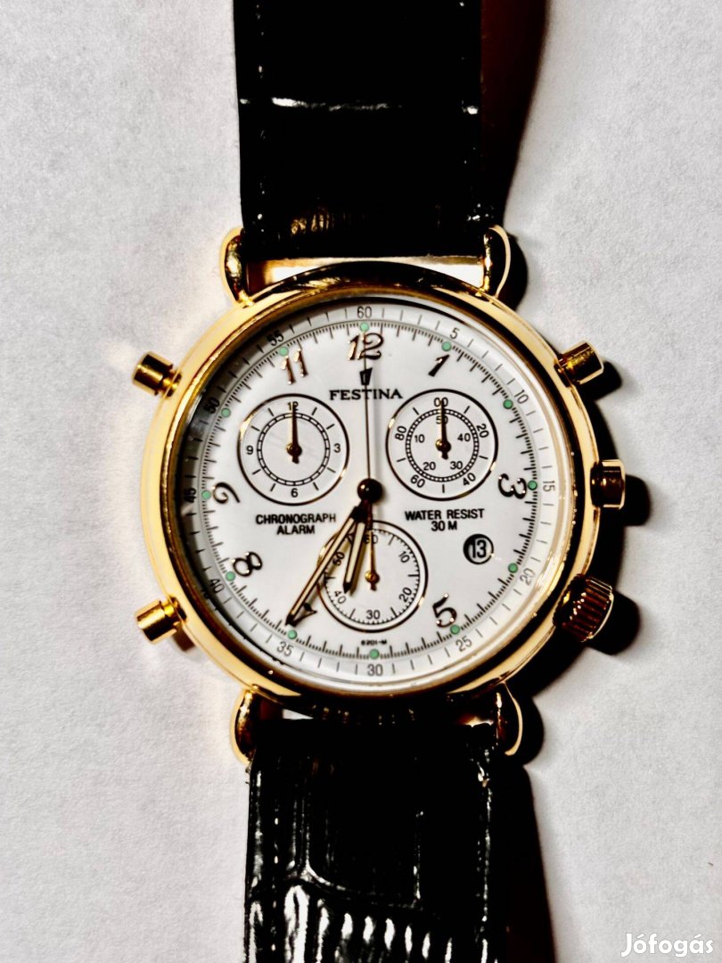 Festina Chronograph Alarm 1990-es évek, gyönyörű állapot