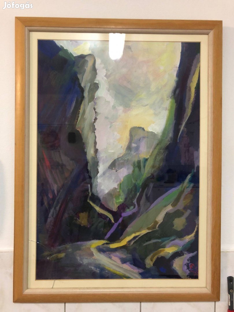 Festmény Balló Andrea Békás szoros 50x70