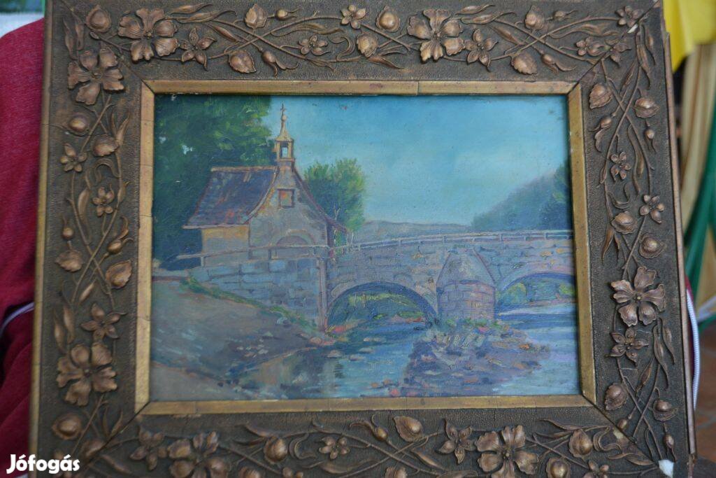 Festmény Piski Híd