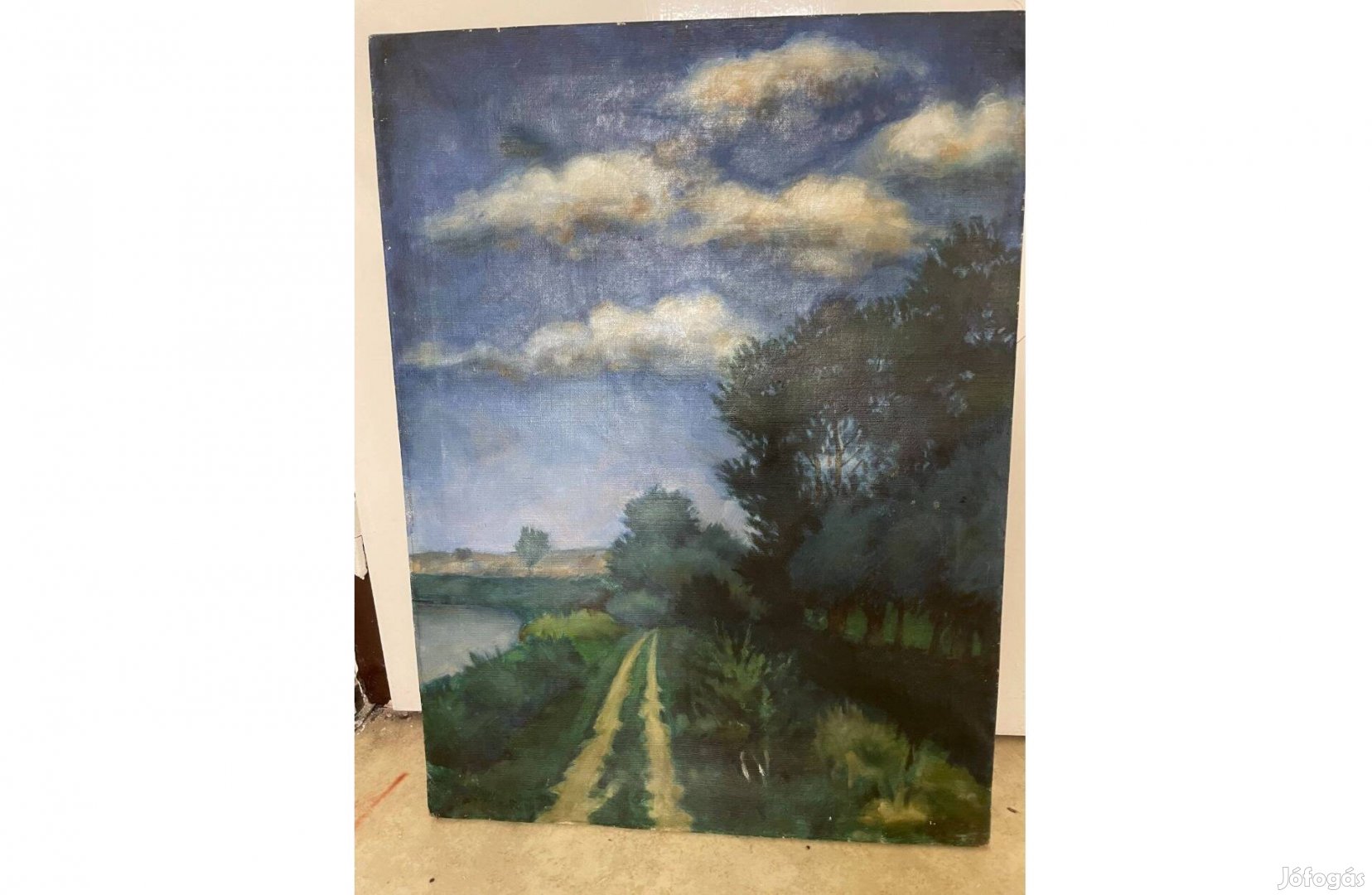 Festmény Tóparti út