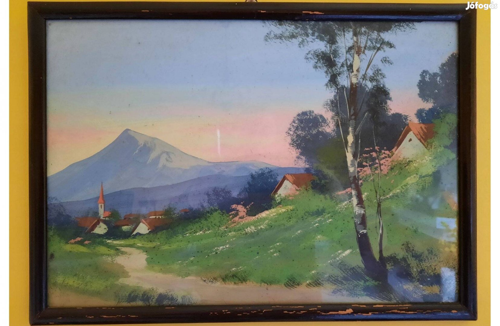 Festmény, Kriván csúccsal (Tátra hegység)a háttérben, eladó