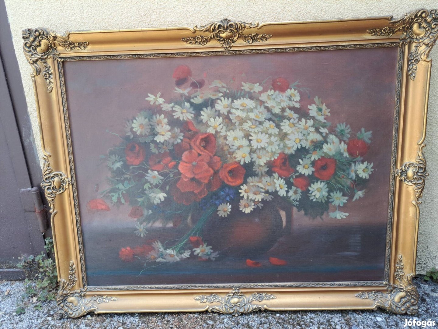 Festmény, Virágcsndélet Győrben eladó!