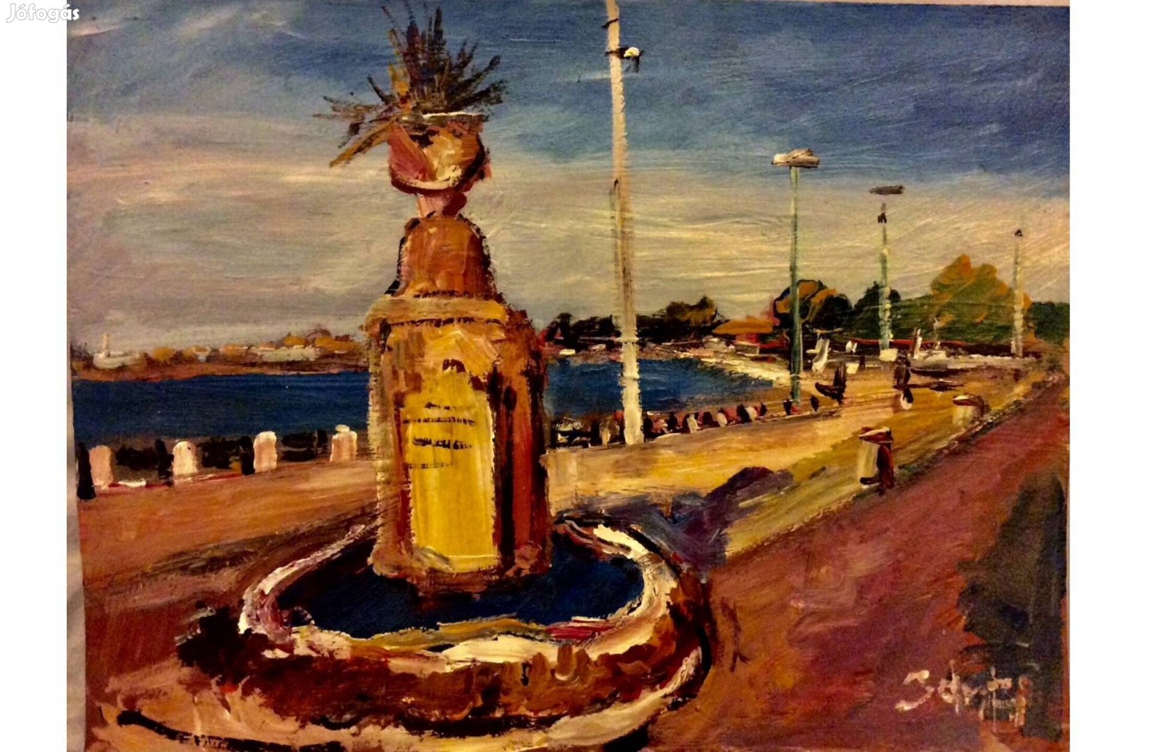 Festmény - Palicsi tó