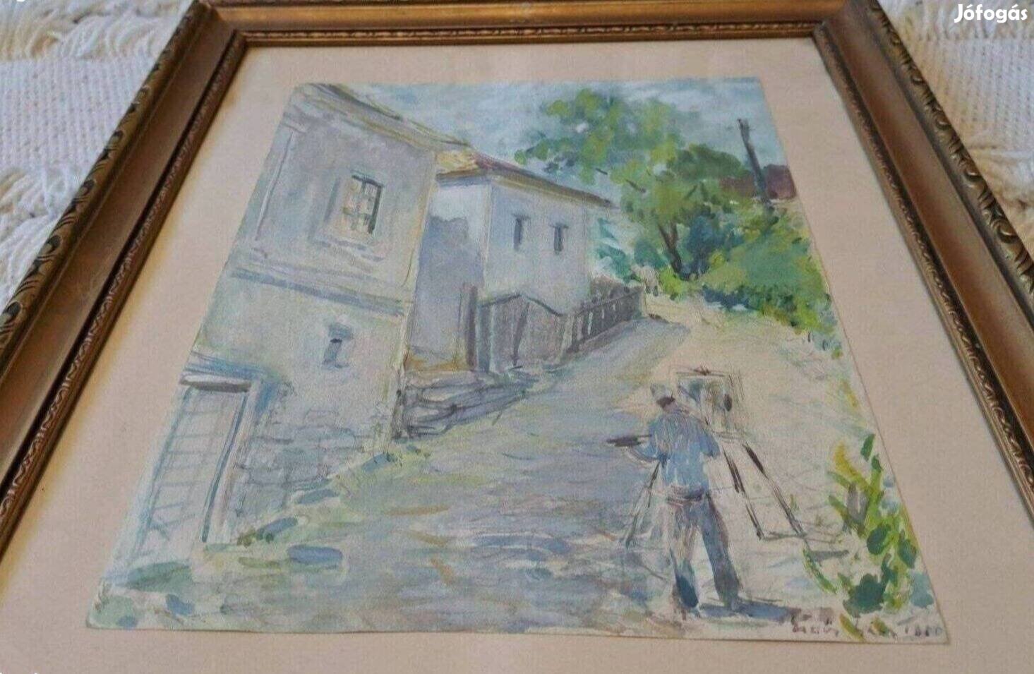 Festmény akvarell 43x33 cm