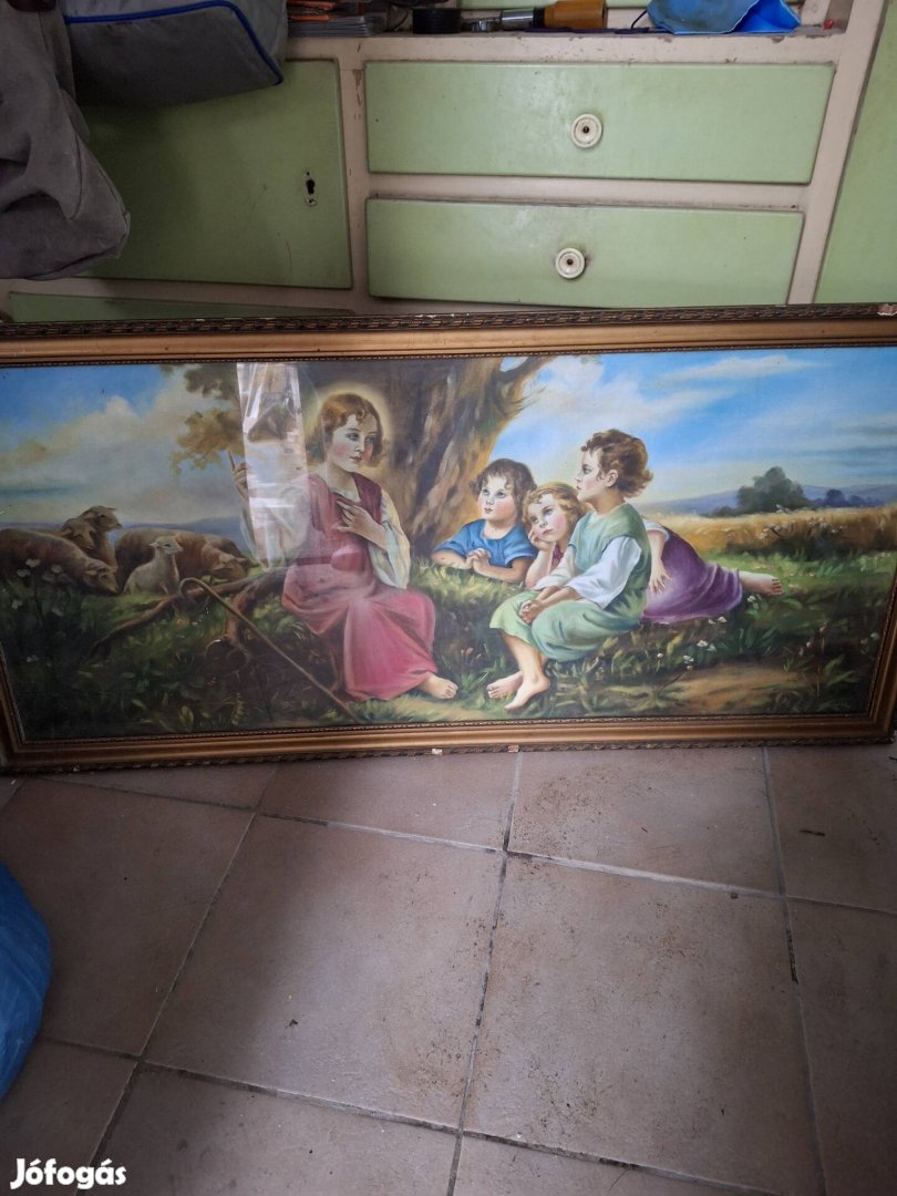 Festmény,eredeti keretben.