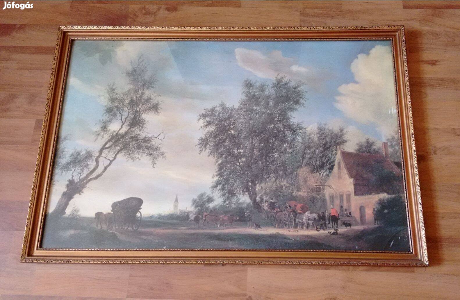 Festmény kép képkeret 84 x 56 cm