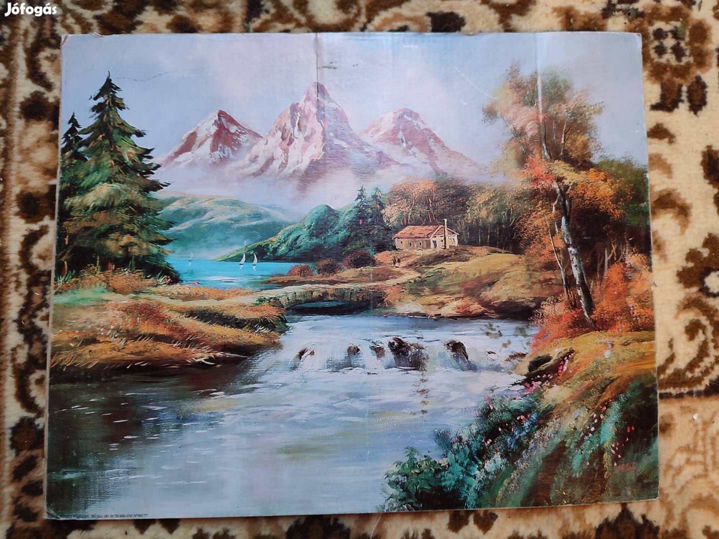 Festmény kép újszerű állapotban