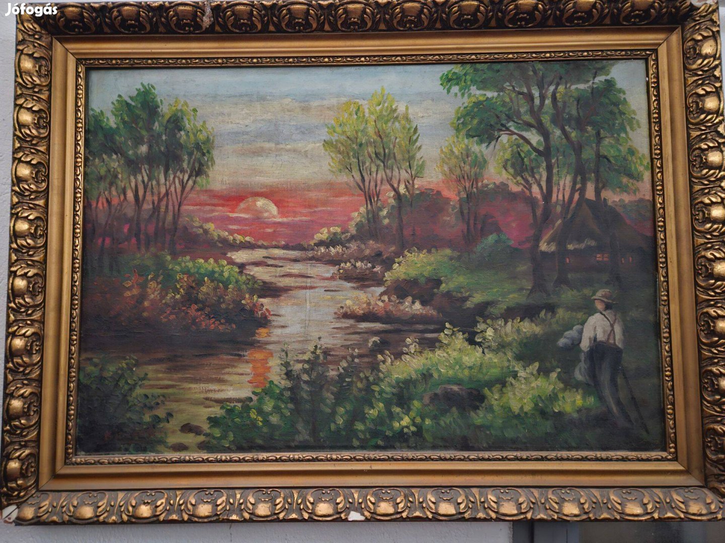 Festmény olajjal vászonra