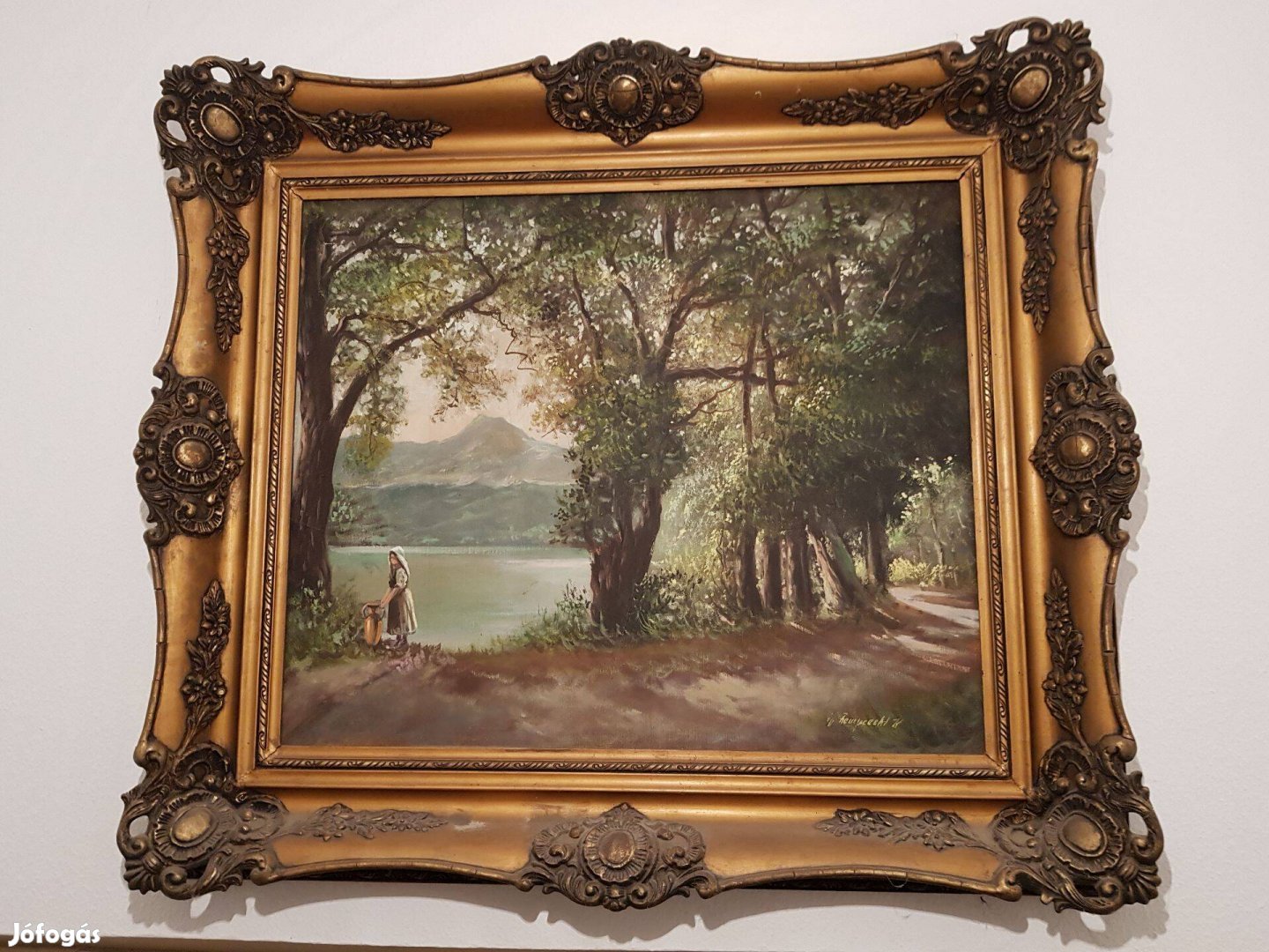 Festmény szép keretben Budapesten!