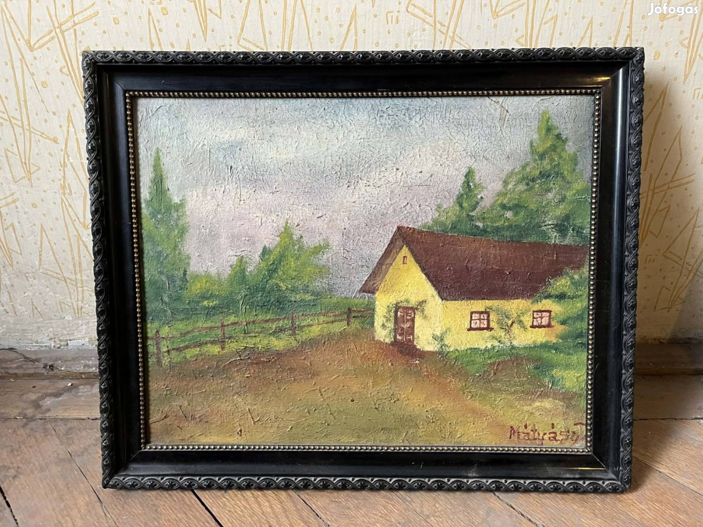 Festmény szignózott eladó