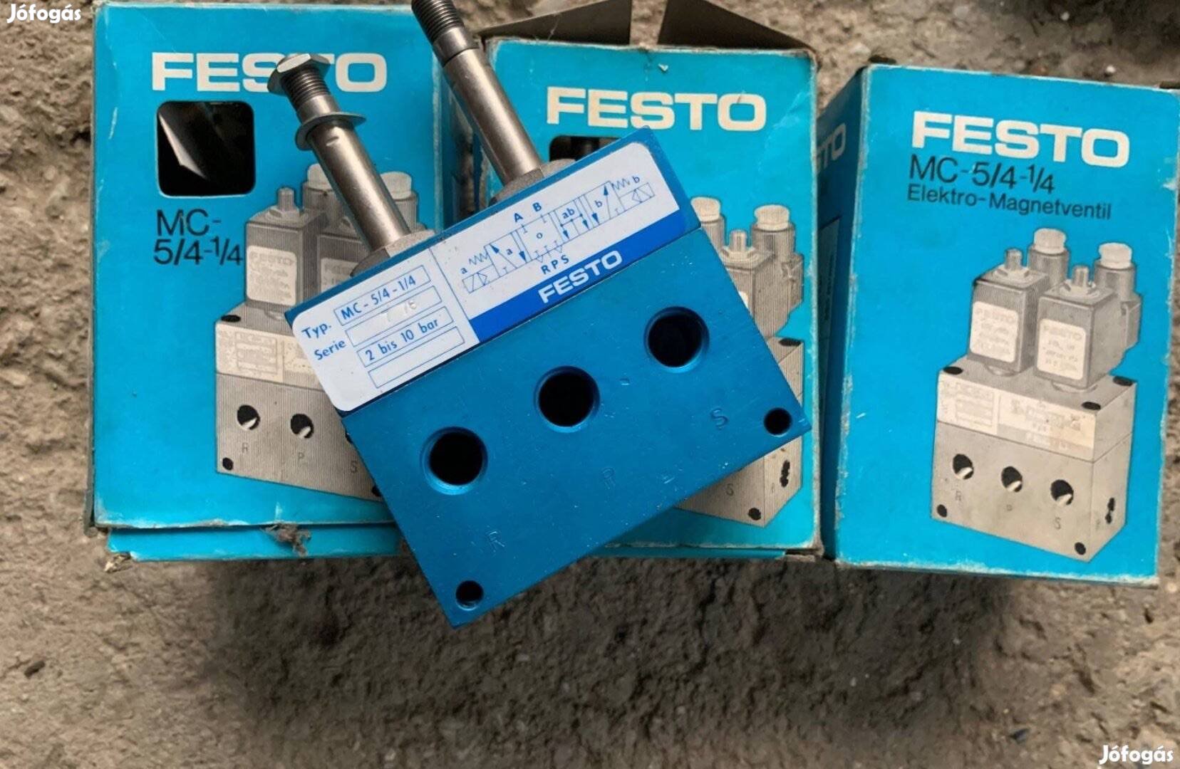 Festo 4861 MC-5/4-1/4 elektromágnes