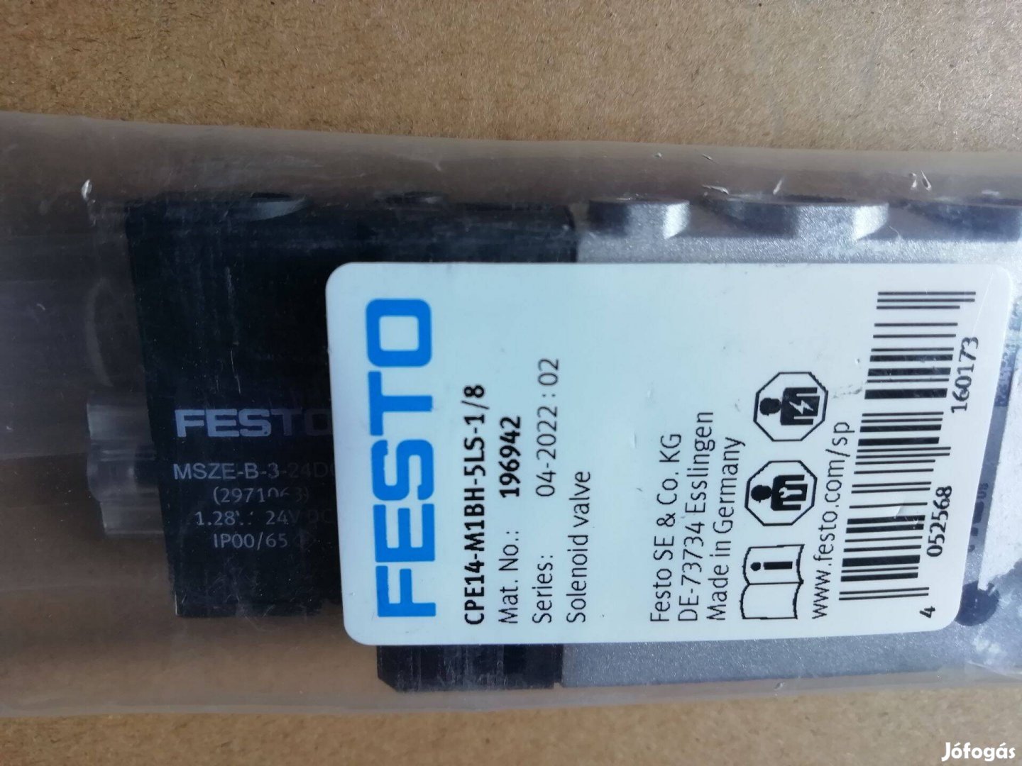 Festo CPE14-M1BH-5LS-1/8 196942 Mágnes szelep