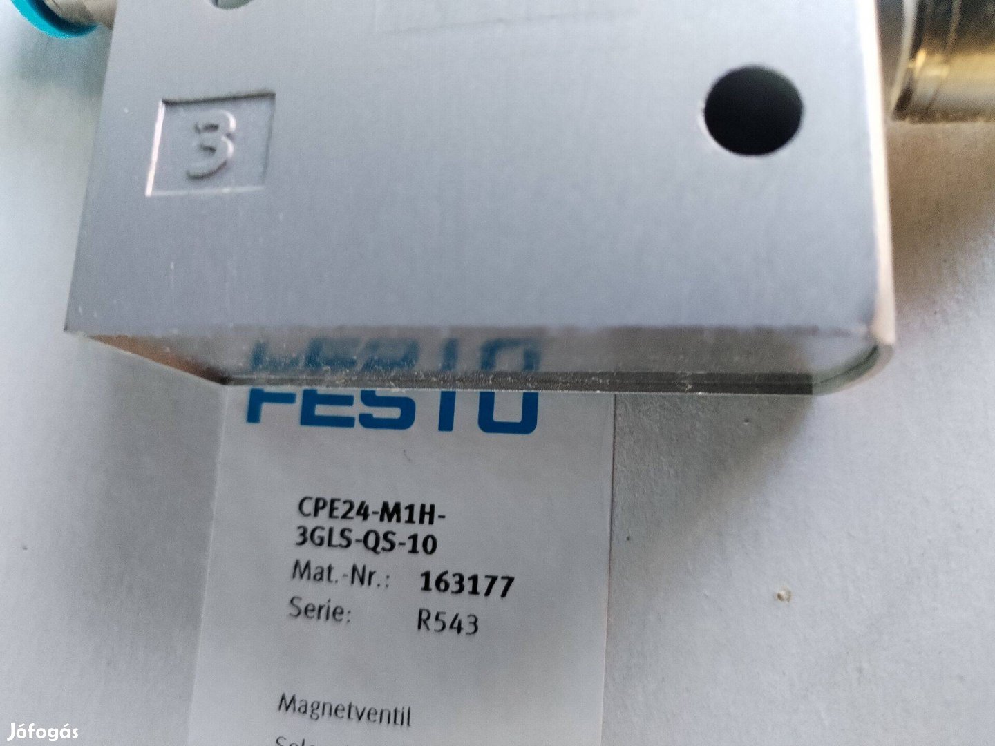 Festo Mágnes szelep CPE14-M1H-3GLS-QS-10 163177