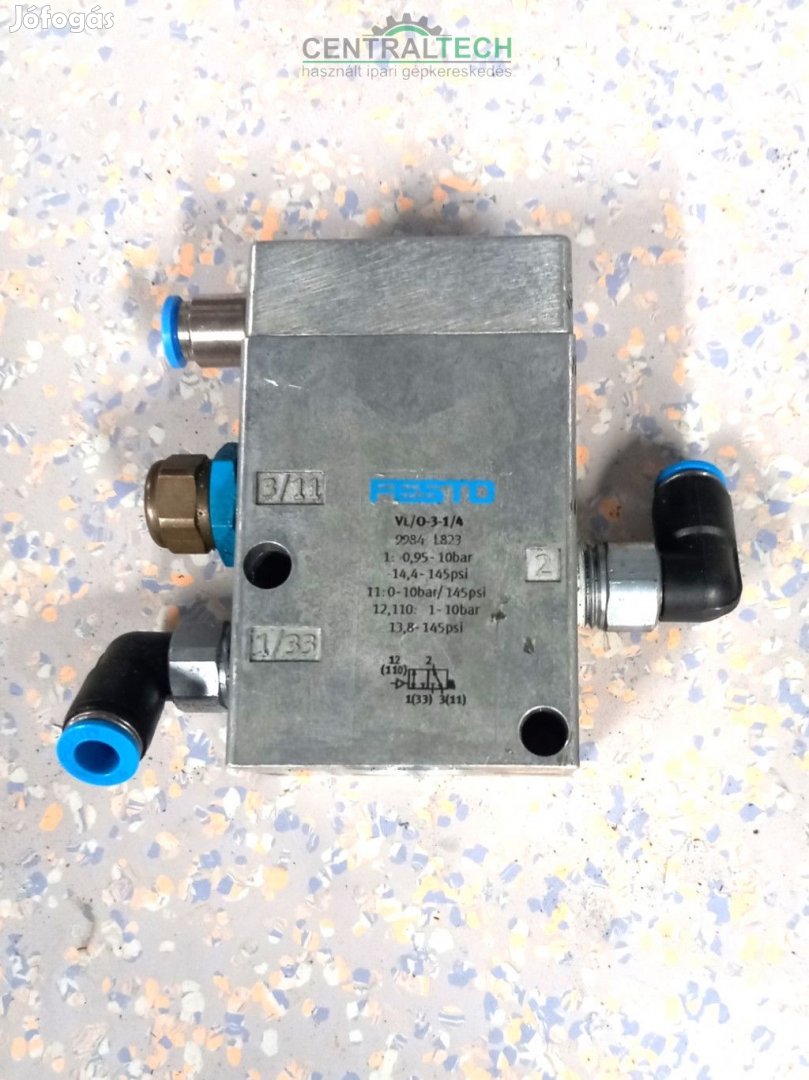 Festo VL/O-3-1/4 pneumatikus mágnesszelep/ct2059f