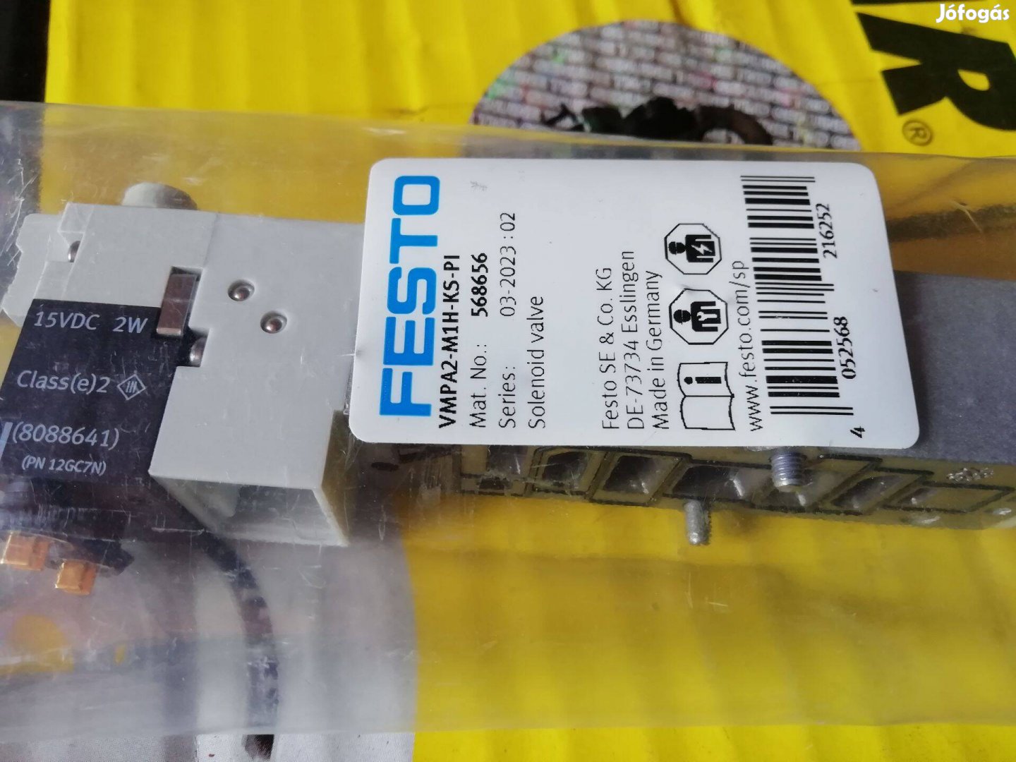 Festo Vmpa2-M1H-KS-PI 568656 Mágnes szelep