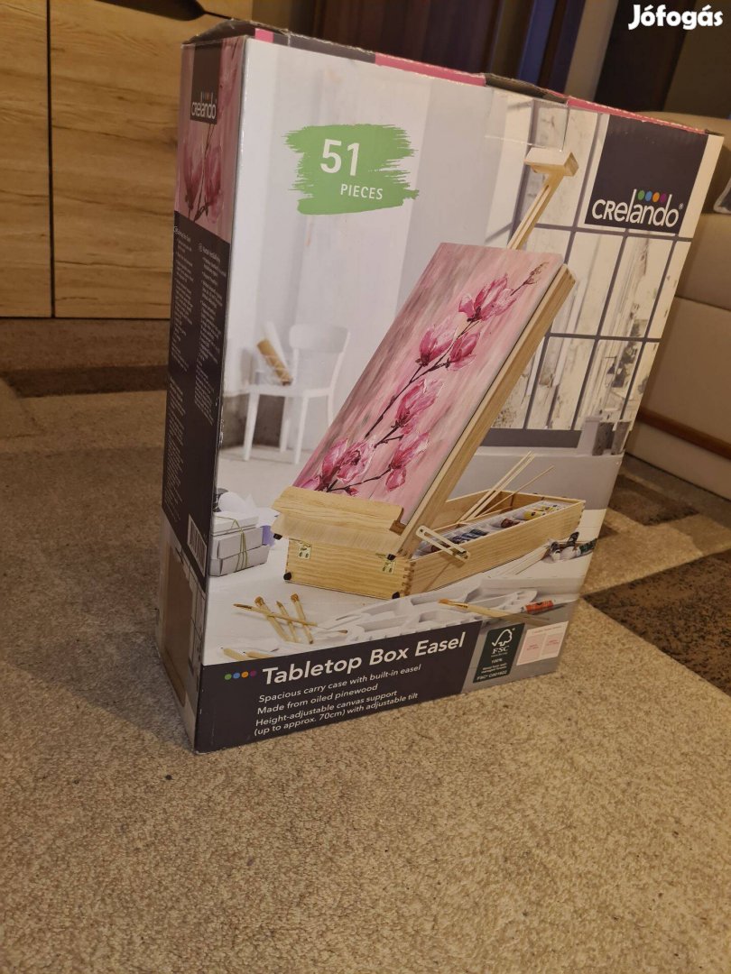 Festő állvány ,tartozékokkal