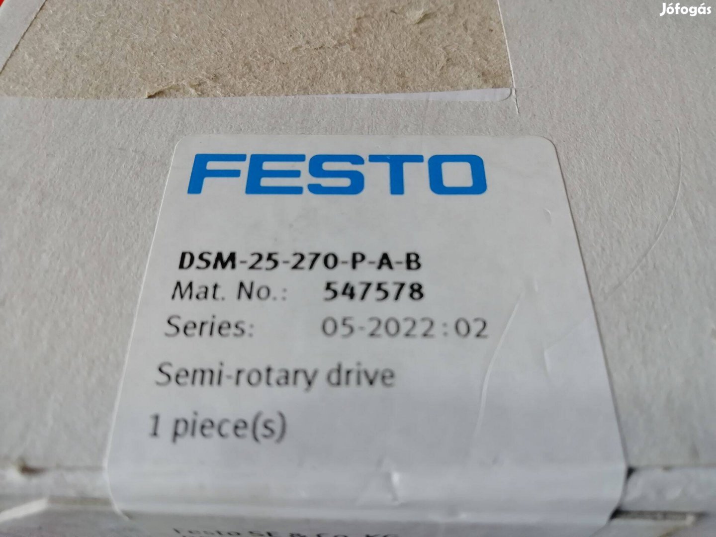 Festo fordító hajtómű DMS-25-270-P-A-B 547578