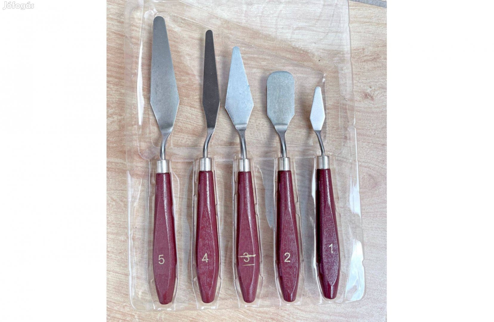 Festő spatula készlet 5db