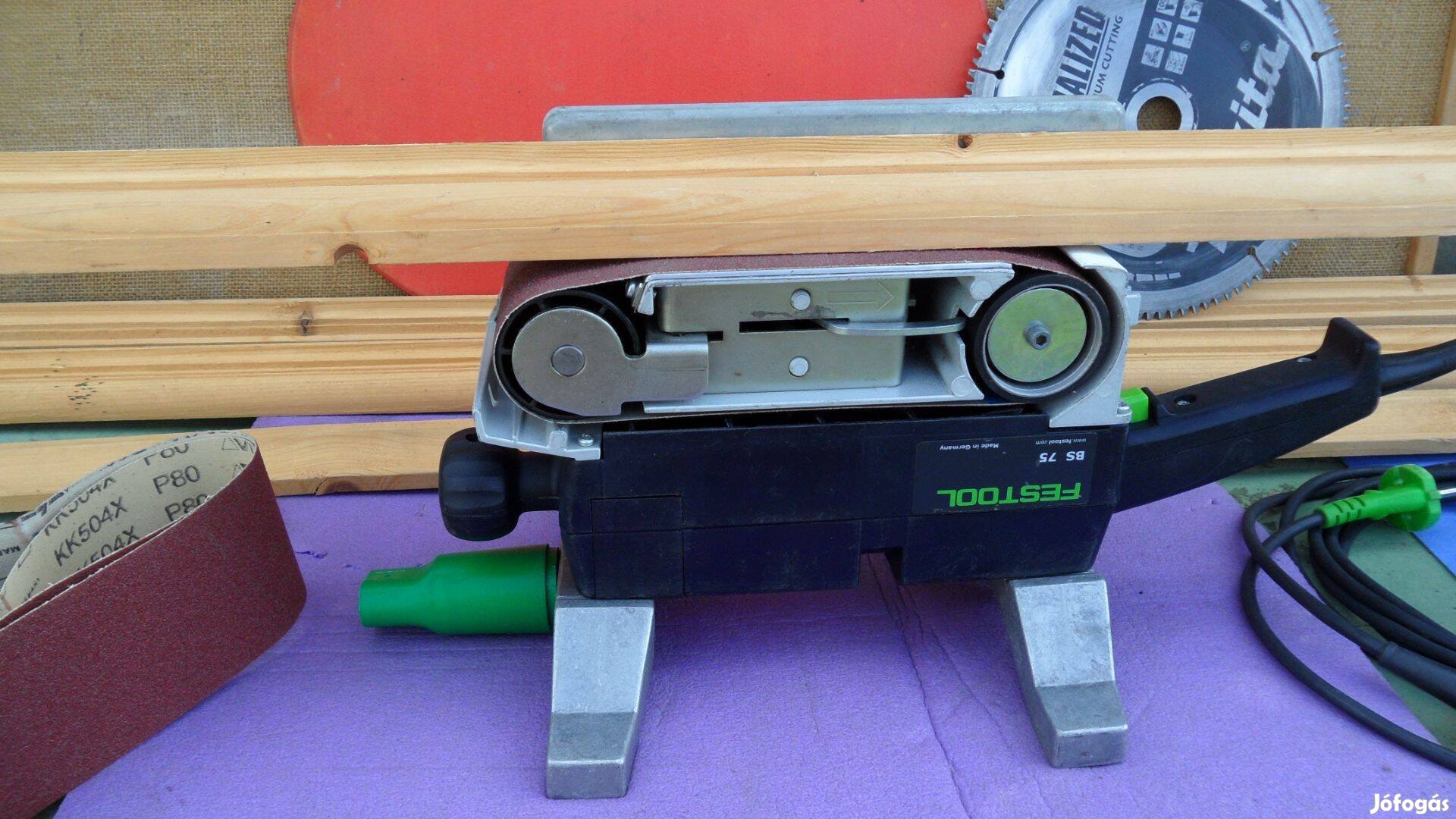 Festool BS 100/BS /75 szalag csiszoló ra újonnan csiszolóhoz fém váz