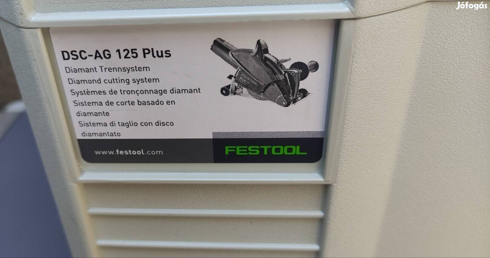 Festool DSC-AG 125 gyémántvágó