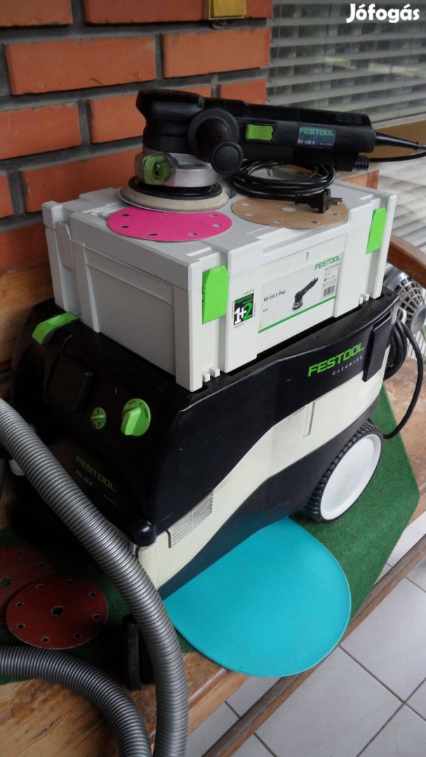 Festool Rotex RO 150 Makita hoz is új koffer Mafell Systainer tároló