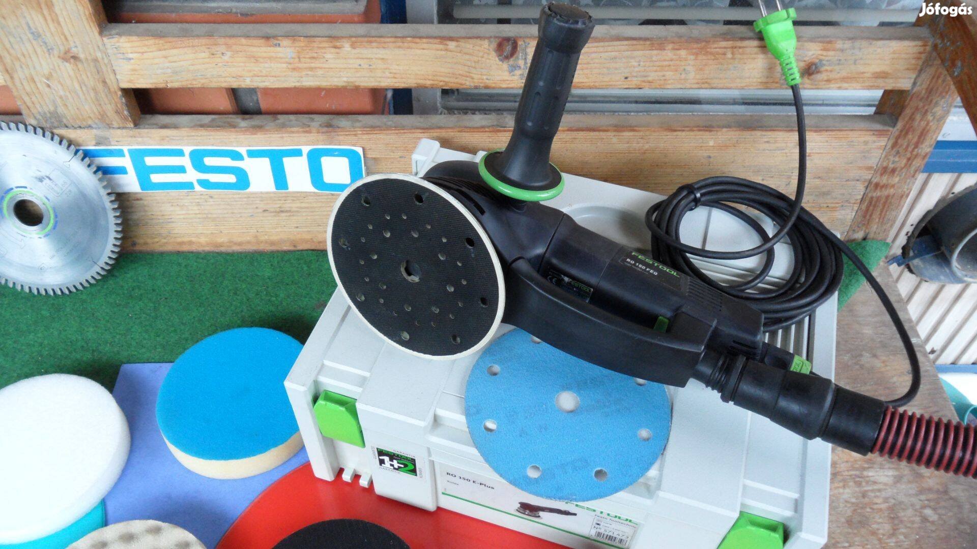 Festool csiszoló polírozó excenteres hajt. új típus újonnan 150/125 mm
