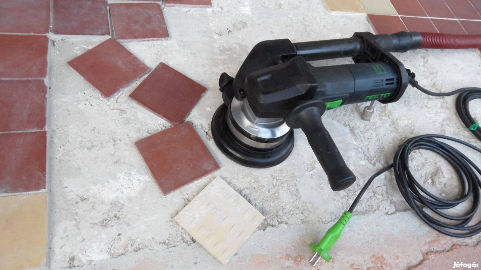 Festool csiszoló stokkoló renofix 130 m komplett új állapot Bosch kés