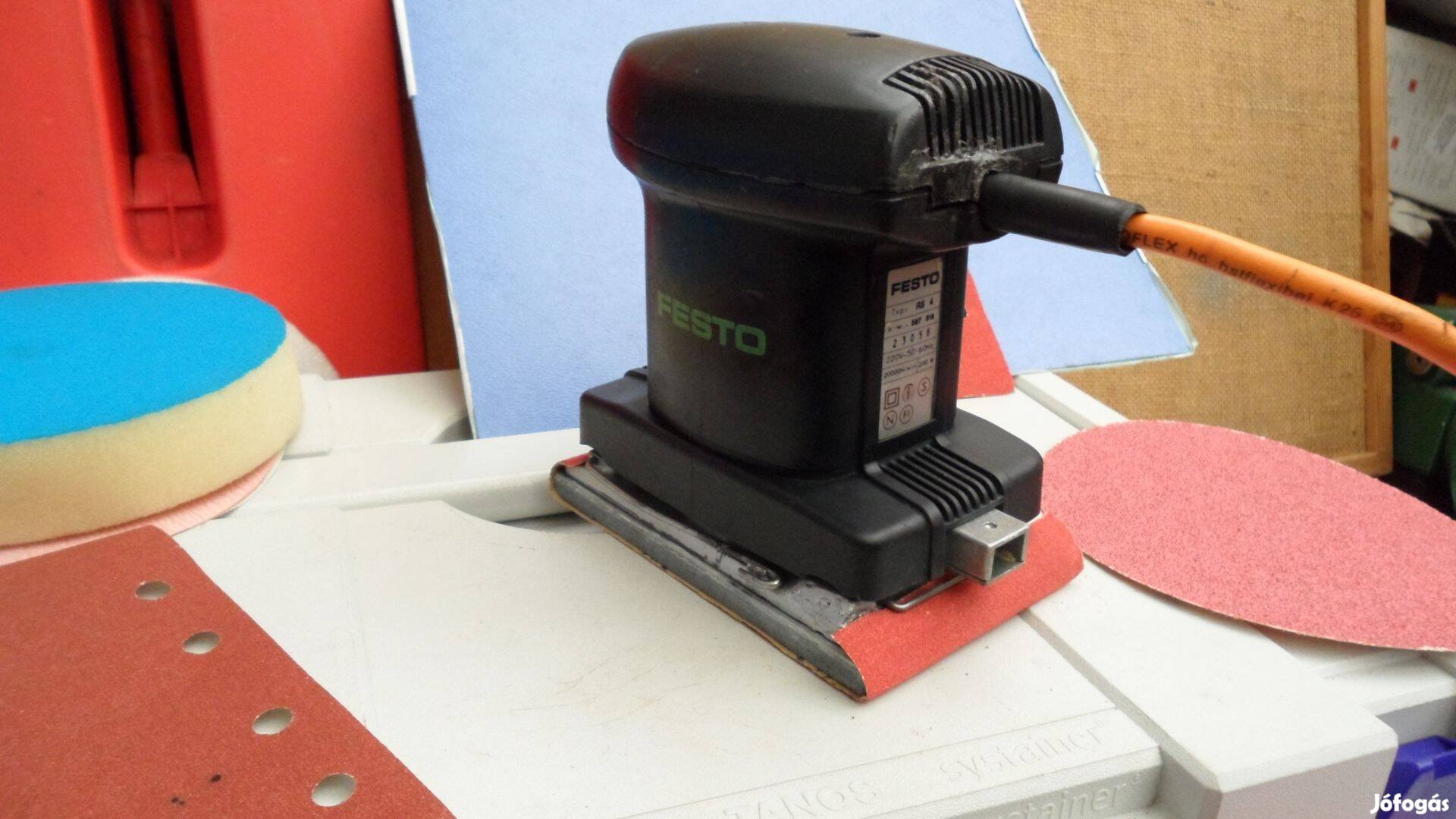 Festool excenter marok tégla talpas csisz. polírozó fára fémekre gk