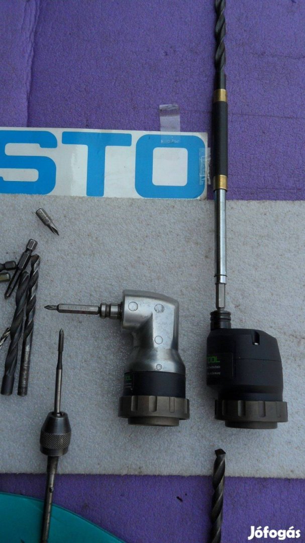 Festool sarok derékszög csavarozó modul feltét fúró fej Bosch lap
