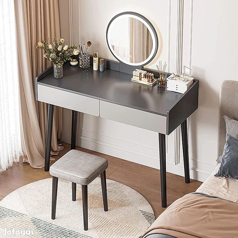 Fésülködőasztal öltözőasztal sminkasztal 116 x 40 x 80 cm