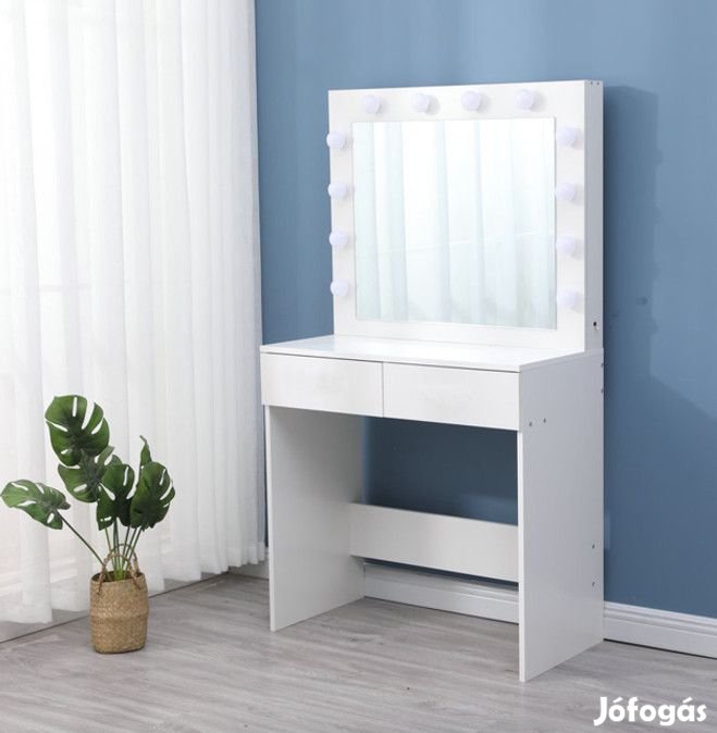 Fésülködőasztal sminkasztal 140 x 40 x 80 cm BC HT16-2