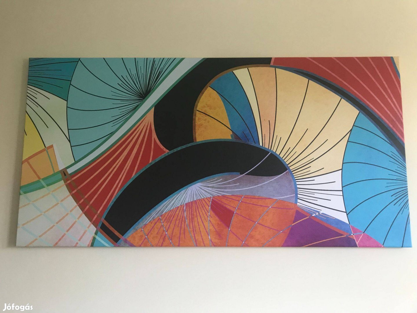 Feszített rámájú fali kép: 120 cm x 60 cm