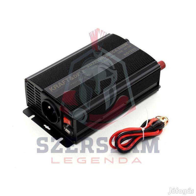 Feszültség átalakitó inverter 350W 12 / 24V - 230V KD1250