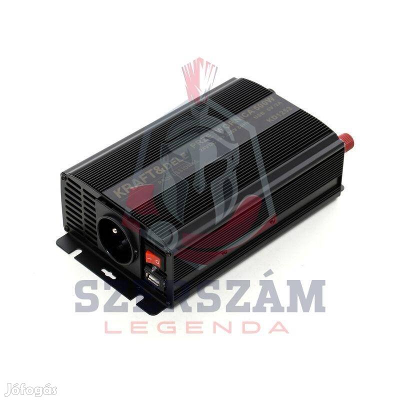 Feszültség átalakító inverter DC 24V 500W KD1253