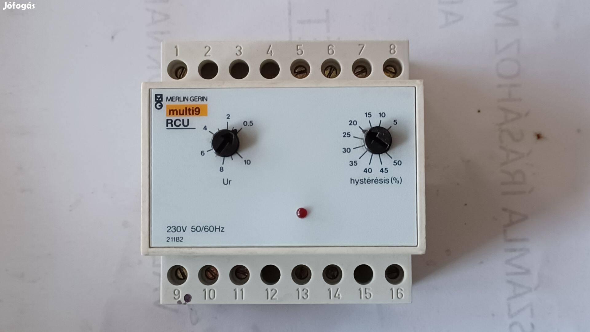 Feszültségfigyelő relé