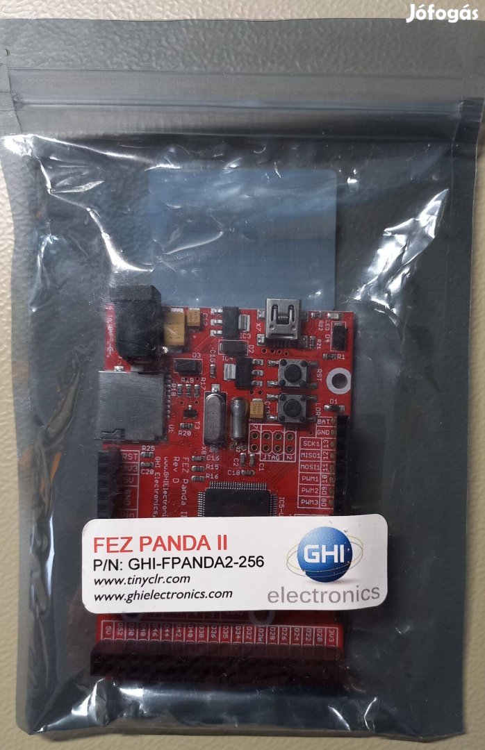 Fez Panda II mikro .NET fejlesztő kártya, Arduino header, SD foglalat