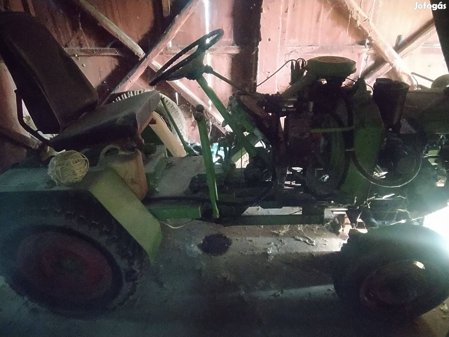 Fiat850 motoros egyedi kerti traktor eladó