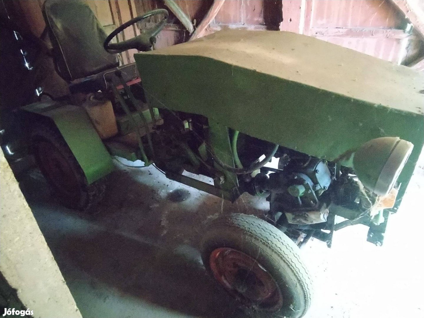 Fiat850 motoros kerti traktor eladó