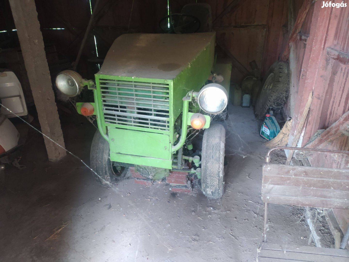 Fiat850 motoros kerti traktor eladó