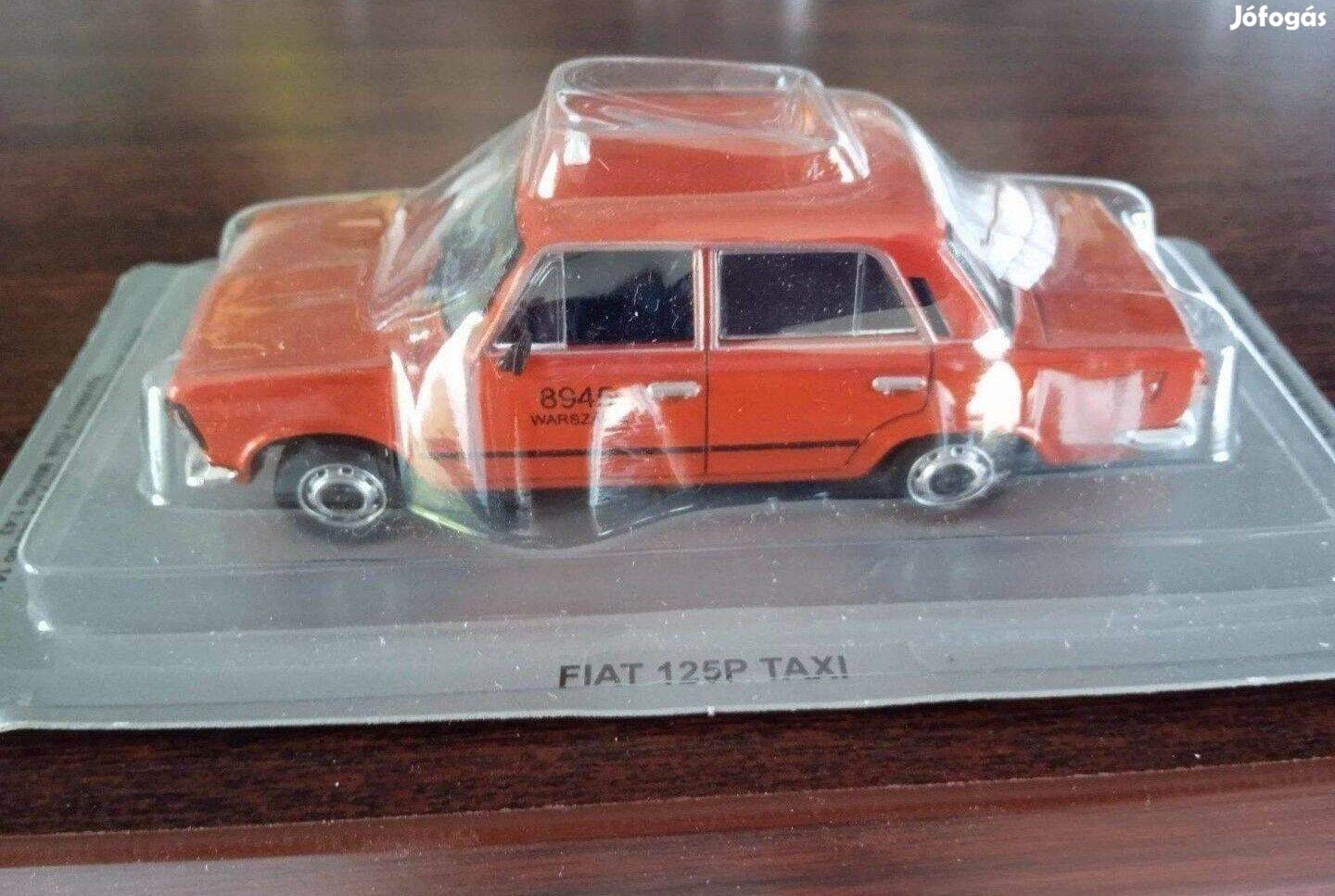 Fiat 125p Taxi "kultowe" DEA kisauto modell 1/43 Eladó