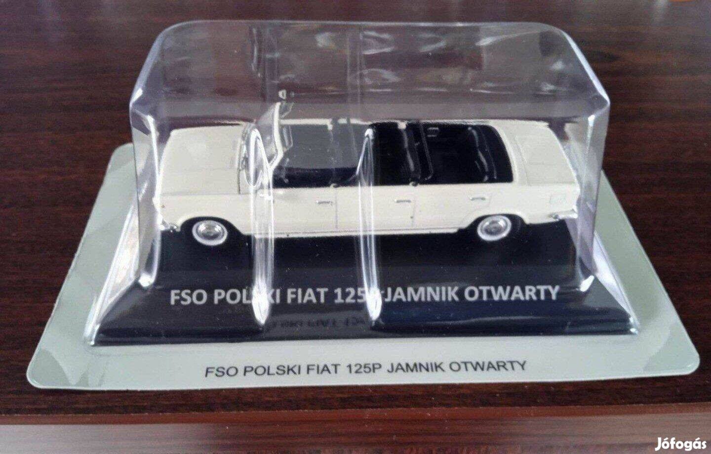 Fiat 125p jamnik otwarty kisauto modell 1/43 Eladó