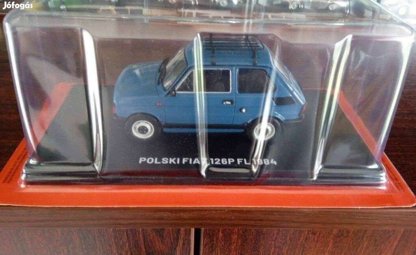 Fiat 126P FL 1984évi kisauto 1/24 modell Elado