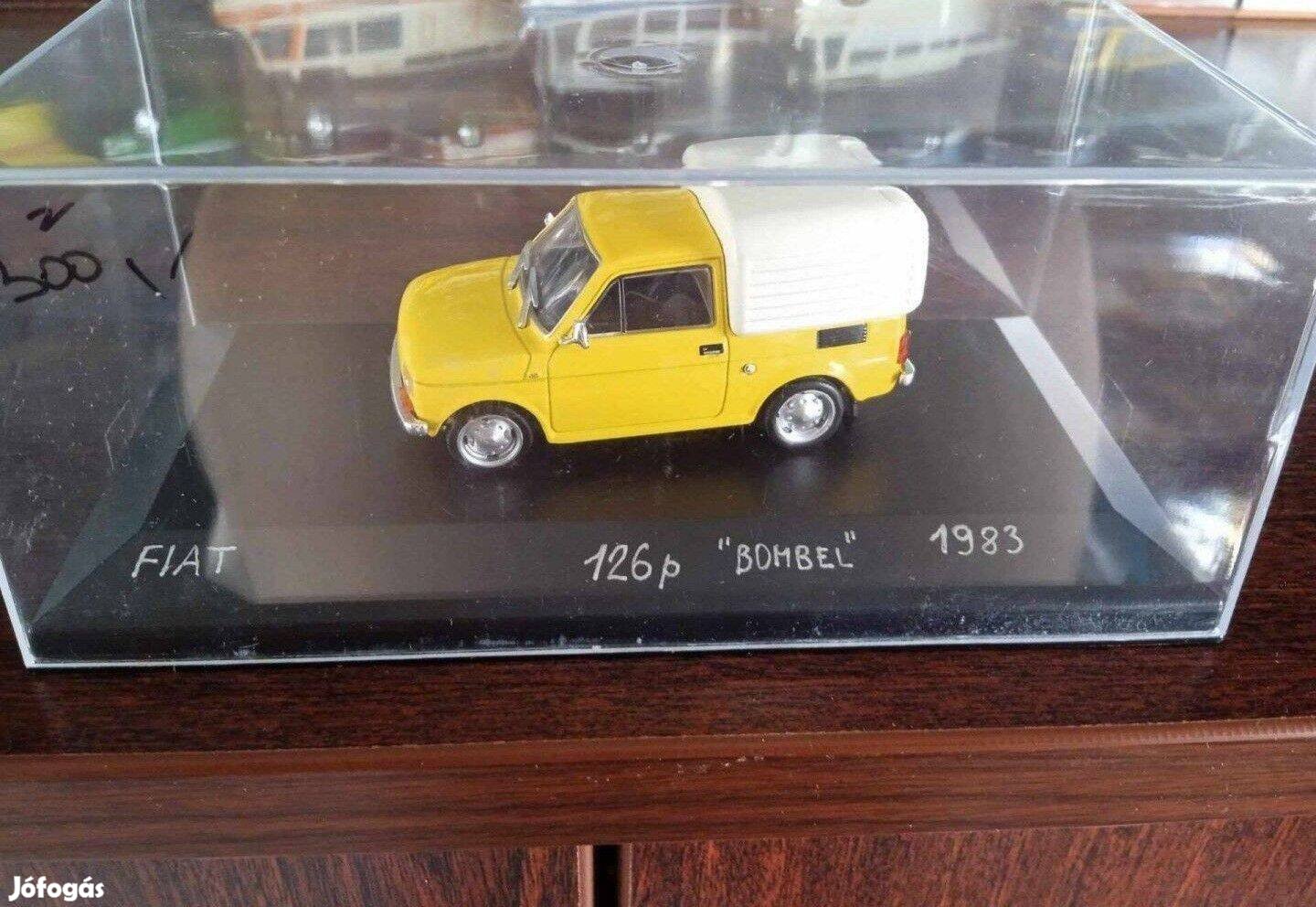 Fiat 126p bombel kisauto modell 1/43 Eladó