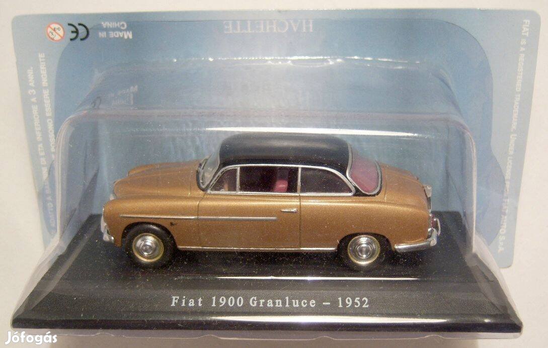 Fiat 1900 Granluce (1952) 1:43 (új bontatlan) Hatchette