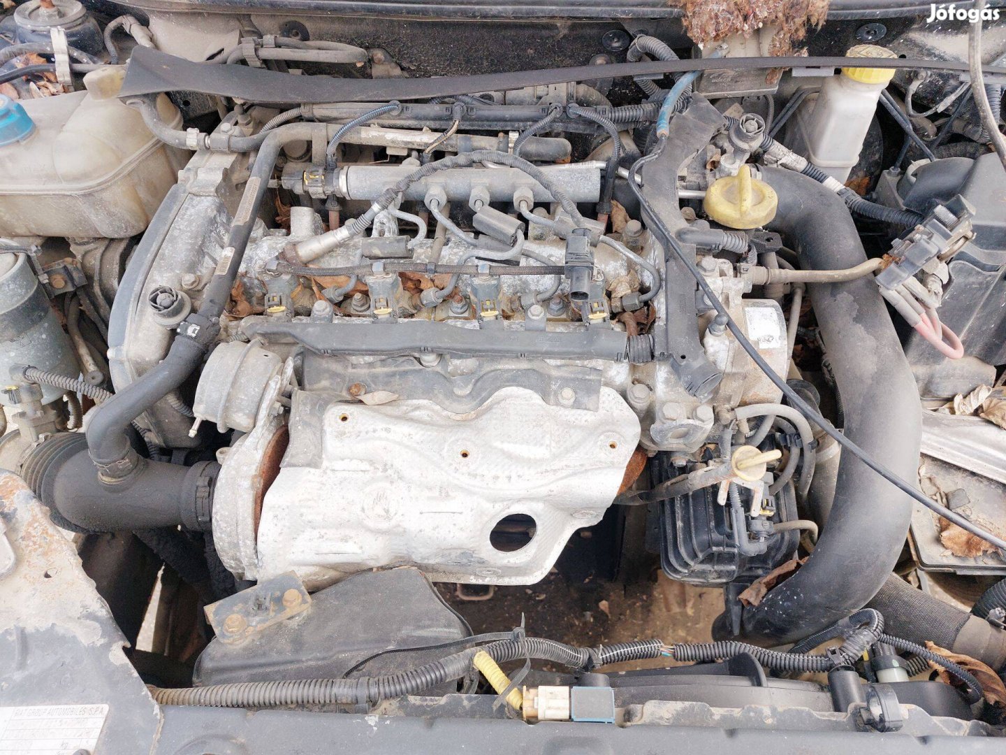 Fiat 1.6 Jtd komplett motor 198A3000