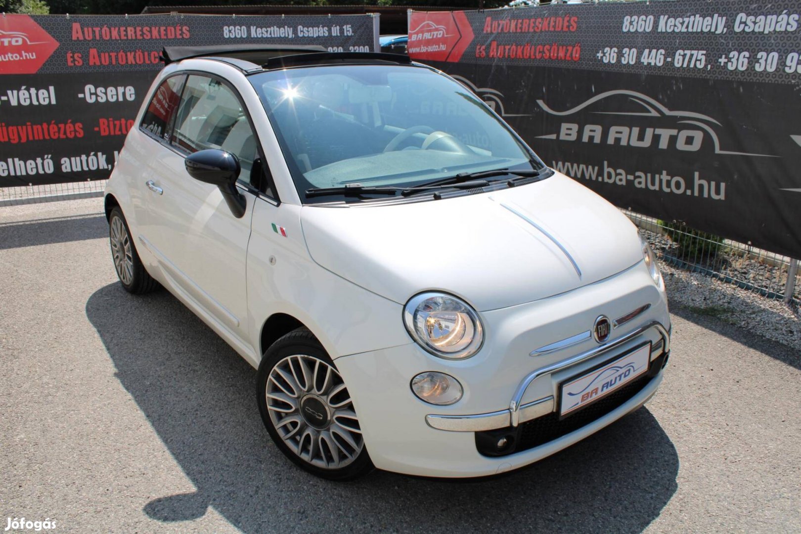 Fiat 500C 0.9 Twinair Turbo Lounge /1 Tulaj/Bőr...