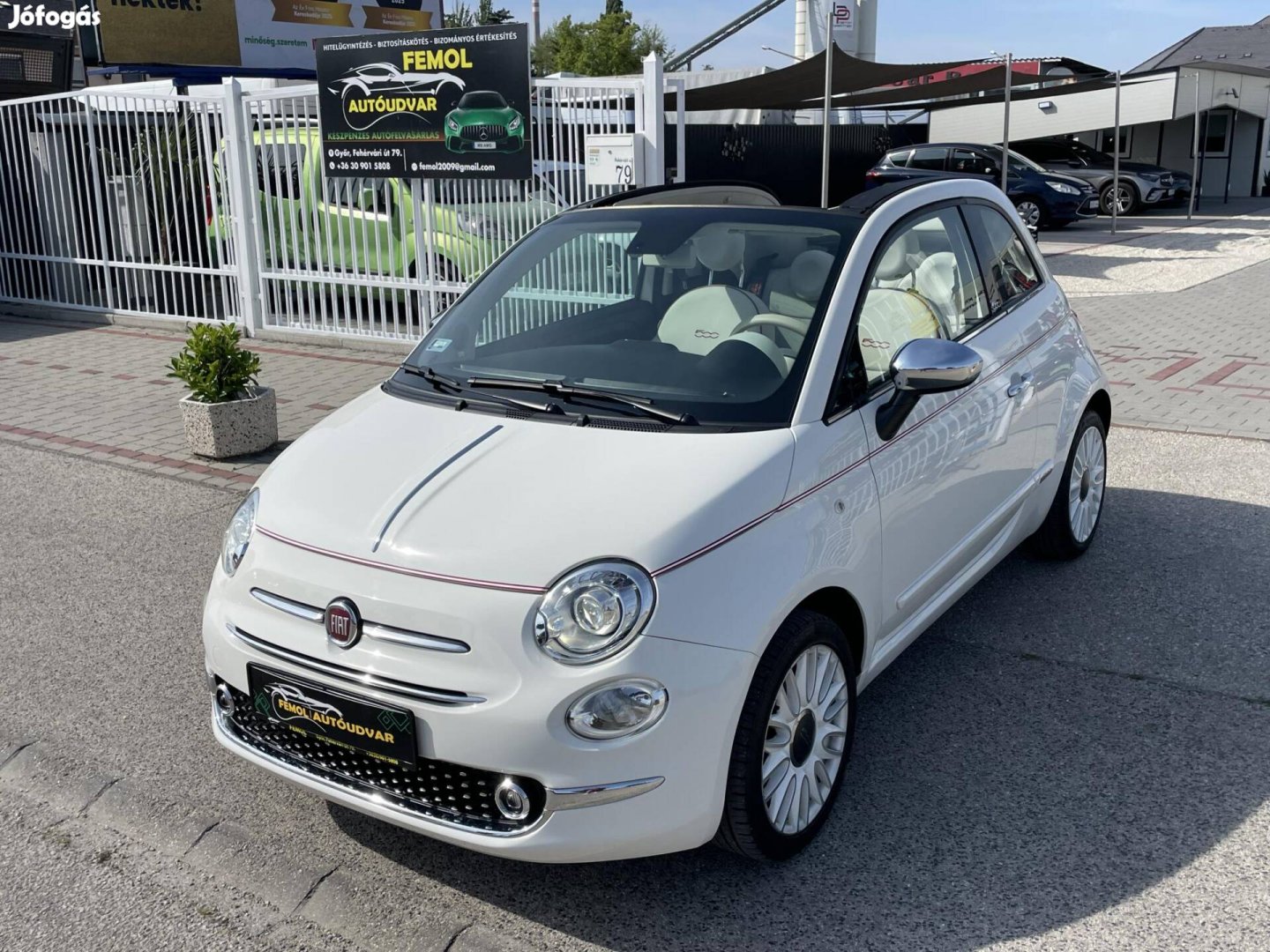 Fiat 500C 1.2 8V Dolce Vita Facelift S-mentes!...