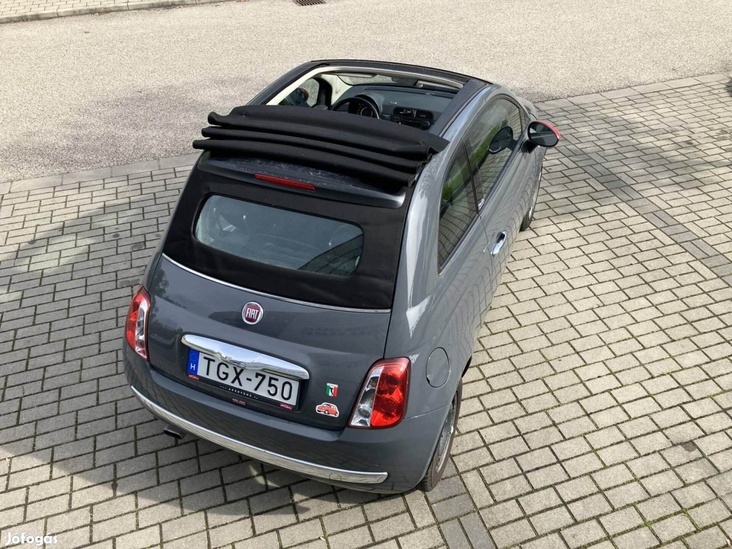 Fiat 500C 1.2 8V Lounge Balesetmentes! Hifi Tol...