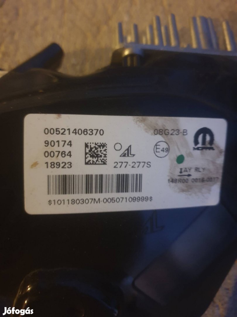 Fiat 500E DRL nappalifény lámpa